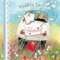 Wedding Day Car Card